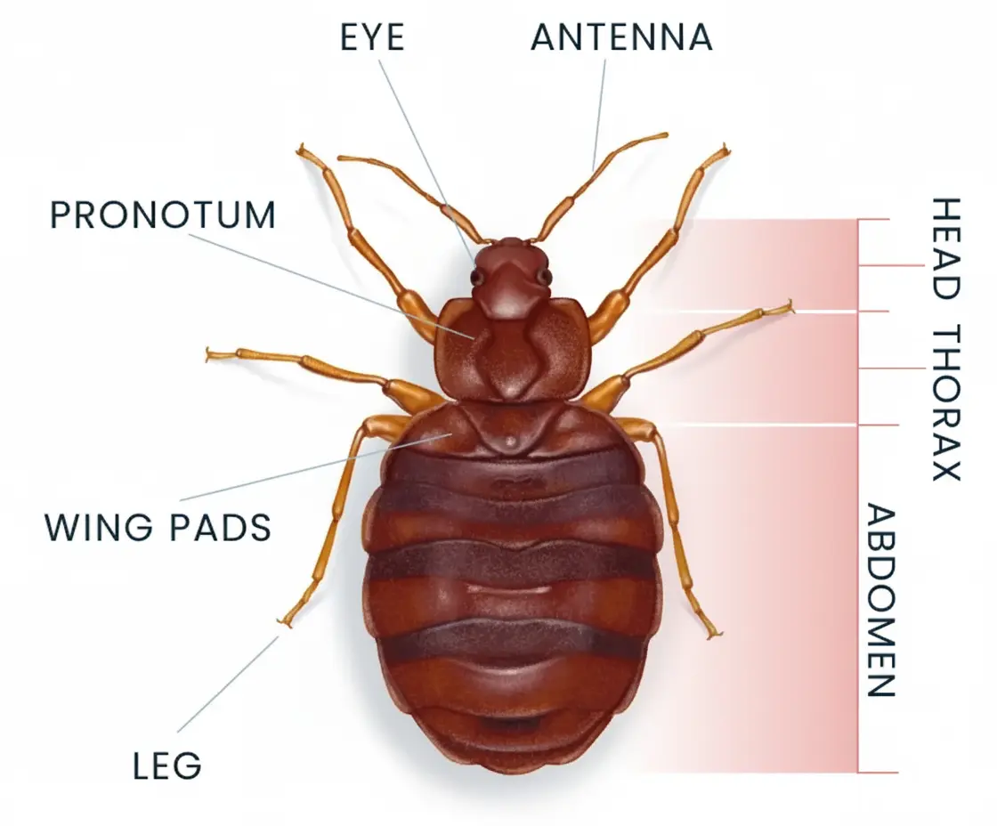 Bed Bug Identification Guide by Insect Killer Pest Management Pakistan